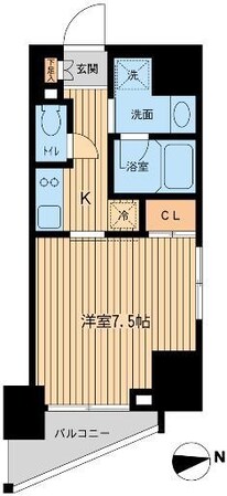 エスタート三田の物件間取画像